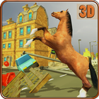 Wild Horse City Rampage 3D simgesi