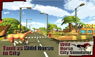 Wild Horse City Rampage 3D Ekran Görüntüsü 1