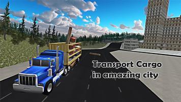 Cargo Truck Simulator USA 2017 Affiche