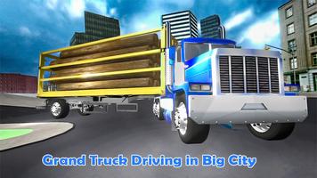 Cargo Truck Simulator USA 2017 capture d'écran 3
