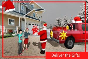 Super Santa Christmas Free Gift Delivery Game Affiche