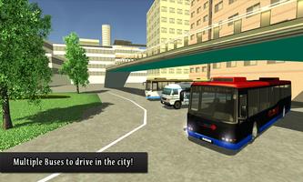 Stadt Reisebus Tourist Fahren Screenshot 2