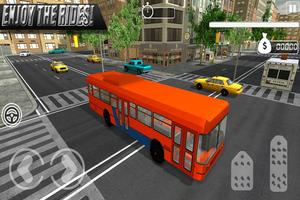 Coach Bus Simulator 2018:City Transport Driver PRO Affiche