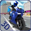 Courier Moto Bike Delivery Boy APK