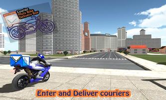 Courier Moto Bike Delivery Boy capture d'écran 3