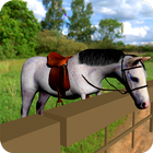 ikon Lucu Kuda Pony Simulator naik