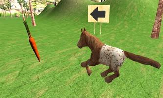 Lucu Kuda Pony Simulator naik screenshot 3