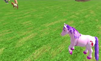 Lucu Kuda Pony Simulator naik screenshot 1