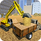 Sand Excavator Crane Simulator icône