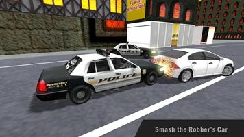 Police Car Chase 3d: Cop Smash capture d'écran 1