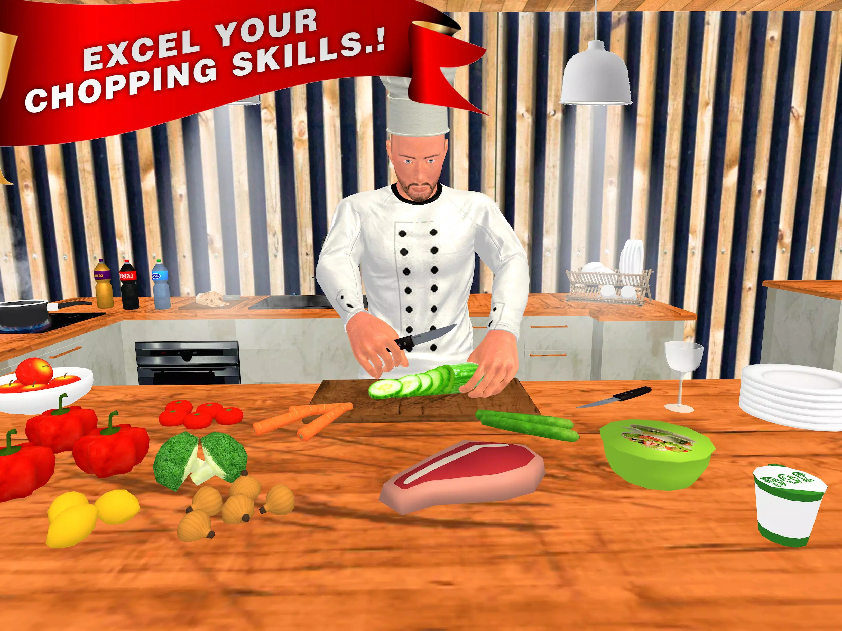 Download do APK de Jogos de Culinária Real - Cozinha Virtual Top Chef para  Android