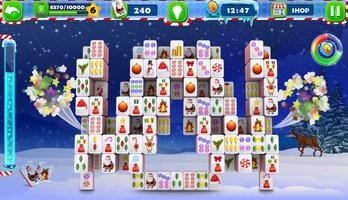 Mahjong Solitaire : Classic Christmas Journey 2019 capture d'écran 3