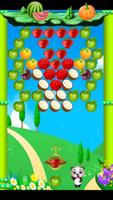 Fruits Bubble Panda poster