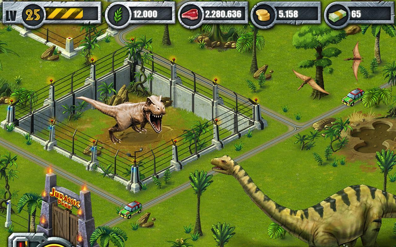 Юрский парк динозавров игры