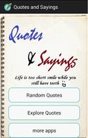 Quotes and Sayings-poster