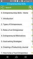 Learn Entrepreneurship Skills Cartaz