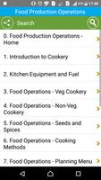 Food Production Operations poster