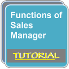 Functions of a Sales Manager icon