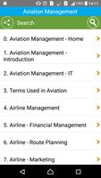 Learn Aviation Management poster