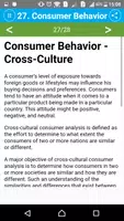 Learn Consumer Behavior ảnh chụp màn hình 4