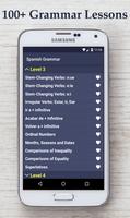 Learn Spanish Grammar اسکرین شاٹ 1