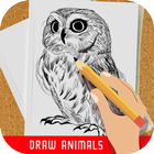 آیکون‌ How to draw animals