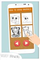 How to draw animals 스크린샷 1