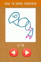 How to draw dinosaur تصوير الشاشة 3