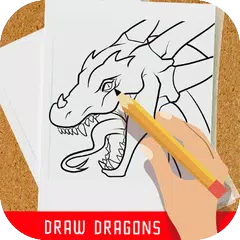 Скачать How to draw dragons APK