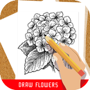 How to draw flowers aplikacja