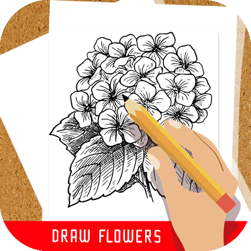 How to draw flowers