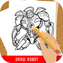 How to draw robot aplikacja