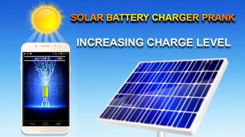 Solar Battery Charger Prank الملصق