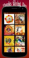 Thanksgiving photo Frame poster