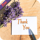 Thank you card messages Images aplikacja