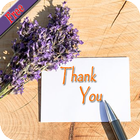 Thank you card messages-icoon