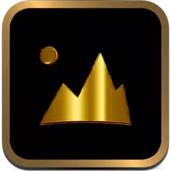Mia Gold - icon pack APK Herunterladen