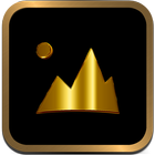 Mia Gold - icon pack icono