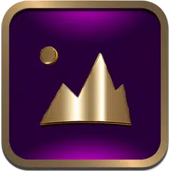 Скачать Purple Lakeshow - icon pack APK