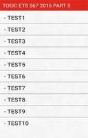 Learning TOEIC ETS 567 PART5 screenshot 1