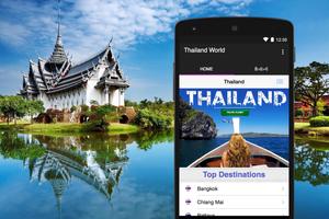 Thailand Travel World Affiche