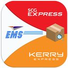 เช็คพัสดุ - ไปรษณีย์ไทย, Kerry และ SCG Express icône
