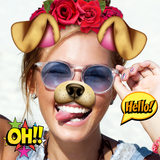 Doggy Face App ไอคอน