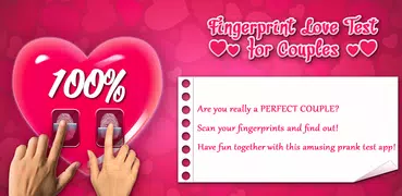 Fingerprint Love Test for Couples