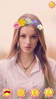 Flower Wedding Crown Hairstyle پوسٹر