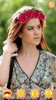 Flower Wedding Crown Hairstyle اسکرین شاٹ 2