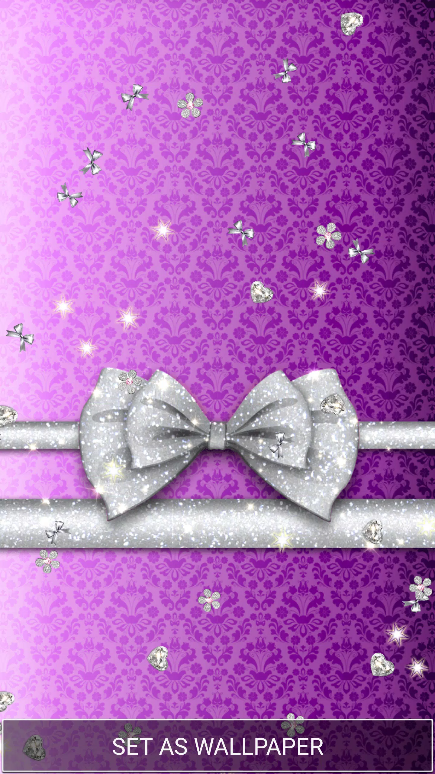 Silver Bow Wallpaper HD Live APK for Android Download