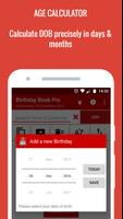 Birthday Book Lite الملصق