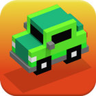 The Floor is Lava - Endless Pixel Car Challenge icon
