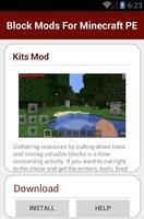Block Mods For Minecraft PE capture d'écran 3